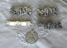 5 ALTE ANSTECKNADELN -